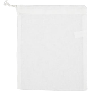Cloth bag, size 21x25 cm, 130 g, white, 1 pc