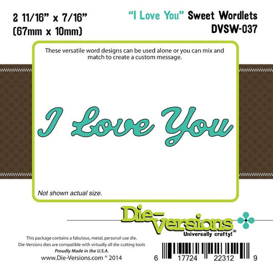 Sweet Wordlets - I Love You