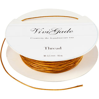 Braided Wire Thread, thickness 0,5 mm, 10 m roll