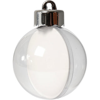 Baubles to Decorate, dia. 5 cm, transparent, 10 pc/ 1 pack