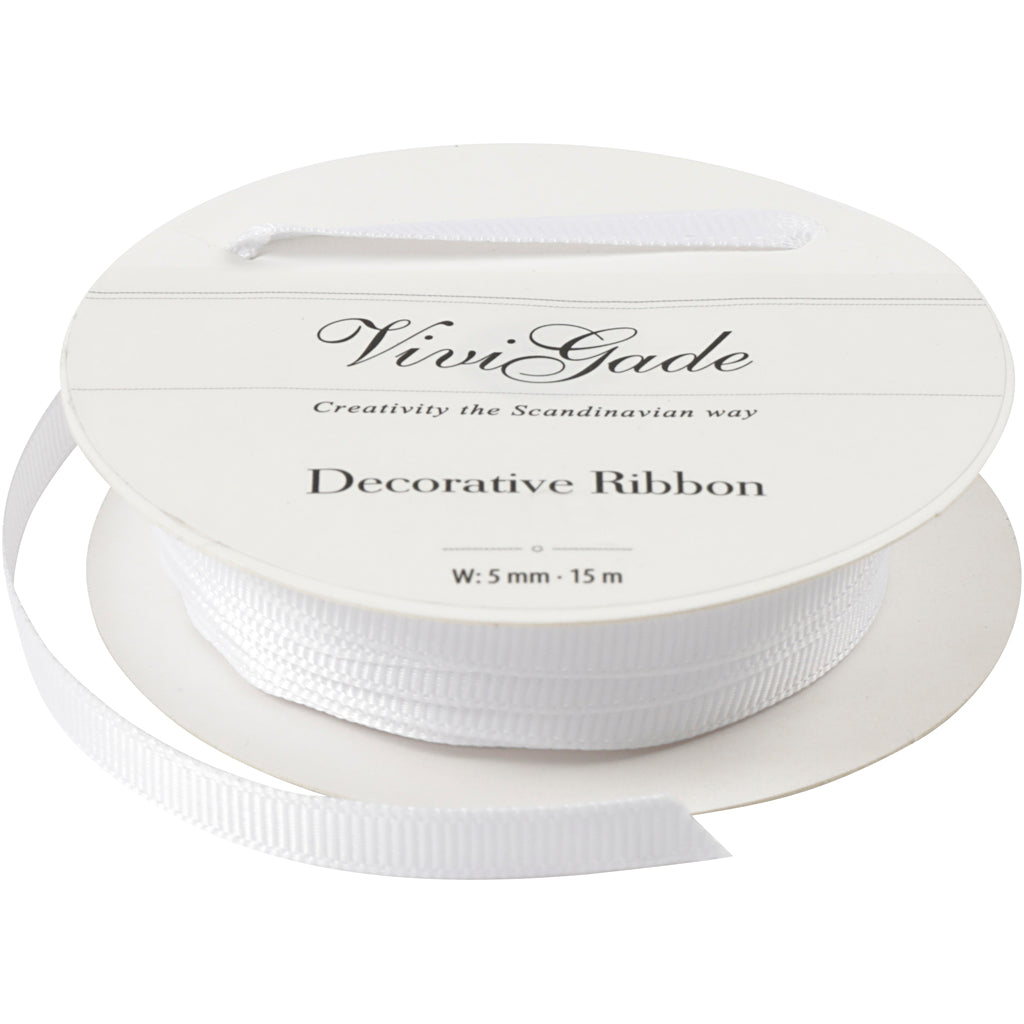 Decoration Ribbon, W: 6 mm,  15 m roll