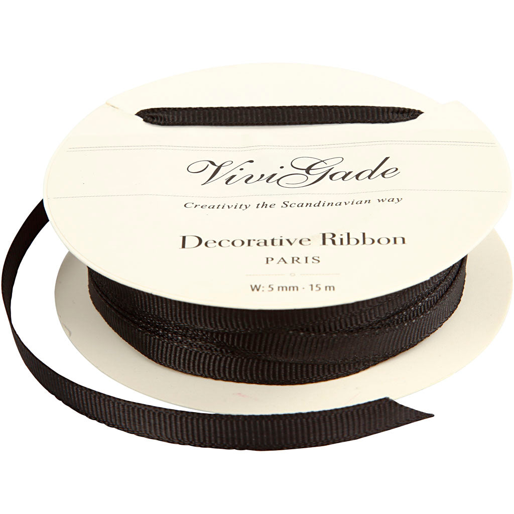 Decoration Ribbon, W: 6 mm,  15 m roll