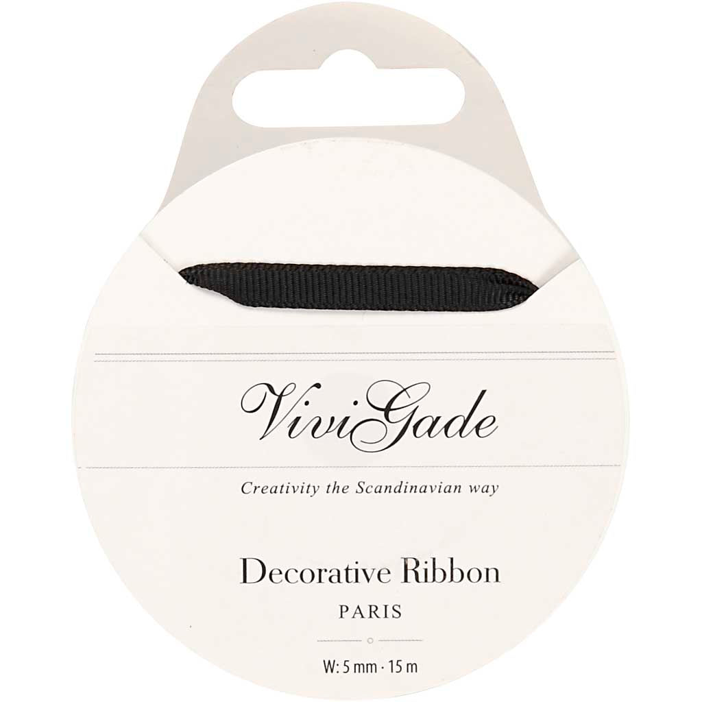 Decoration Ribbon, W: 6 mm,  15 m roll