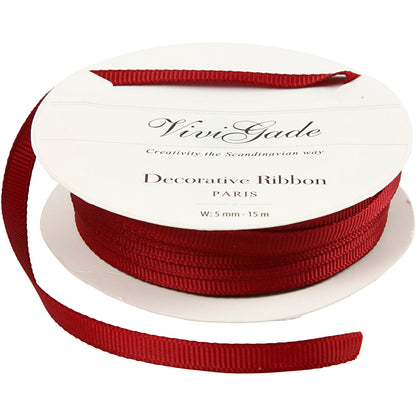 Decoration Ribbon, W: 6 mm,  15 m roll