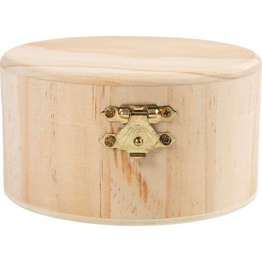 Round Box, H: 6 cm, dia. 11 cm, 1 pc