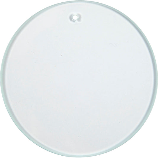 Glass Plate, Round, dia. 7 cm, thickness 3 mm, 10 pc/ 1 pack