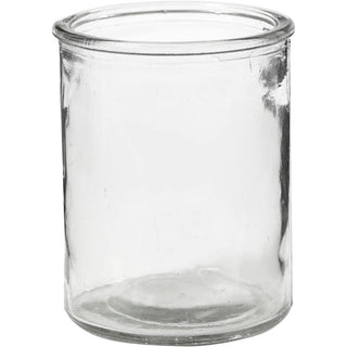 Tea Light Candle Holder, H: 9,8 cm, dia. 8 cm, 6 pc/ 1 pack