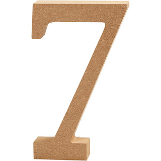 Wooden Numbers 13cm