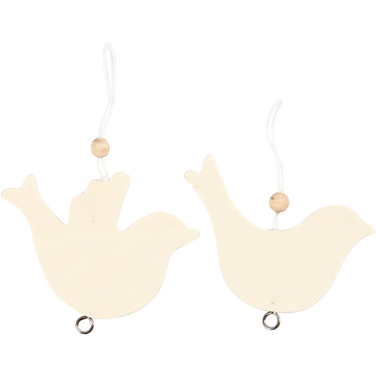 Dove Of Peace, size 7,5x9,5 cm, thickness 4 mm, 10 pc/ 1 pack