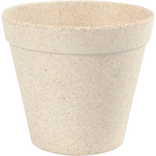 Flower pot, H: 10 cm, dia. 11 cm, 1 pc