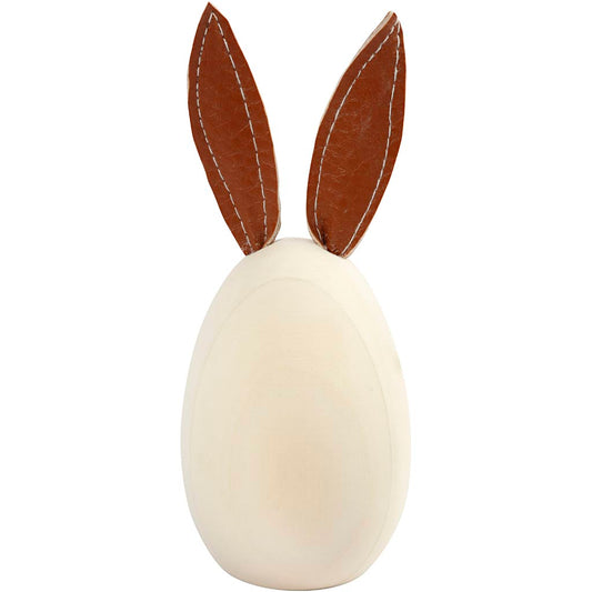 Rabbit, H: 13 cm, dia. 6 cm, 1 pc