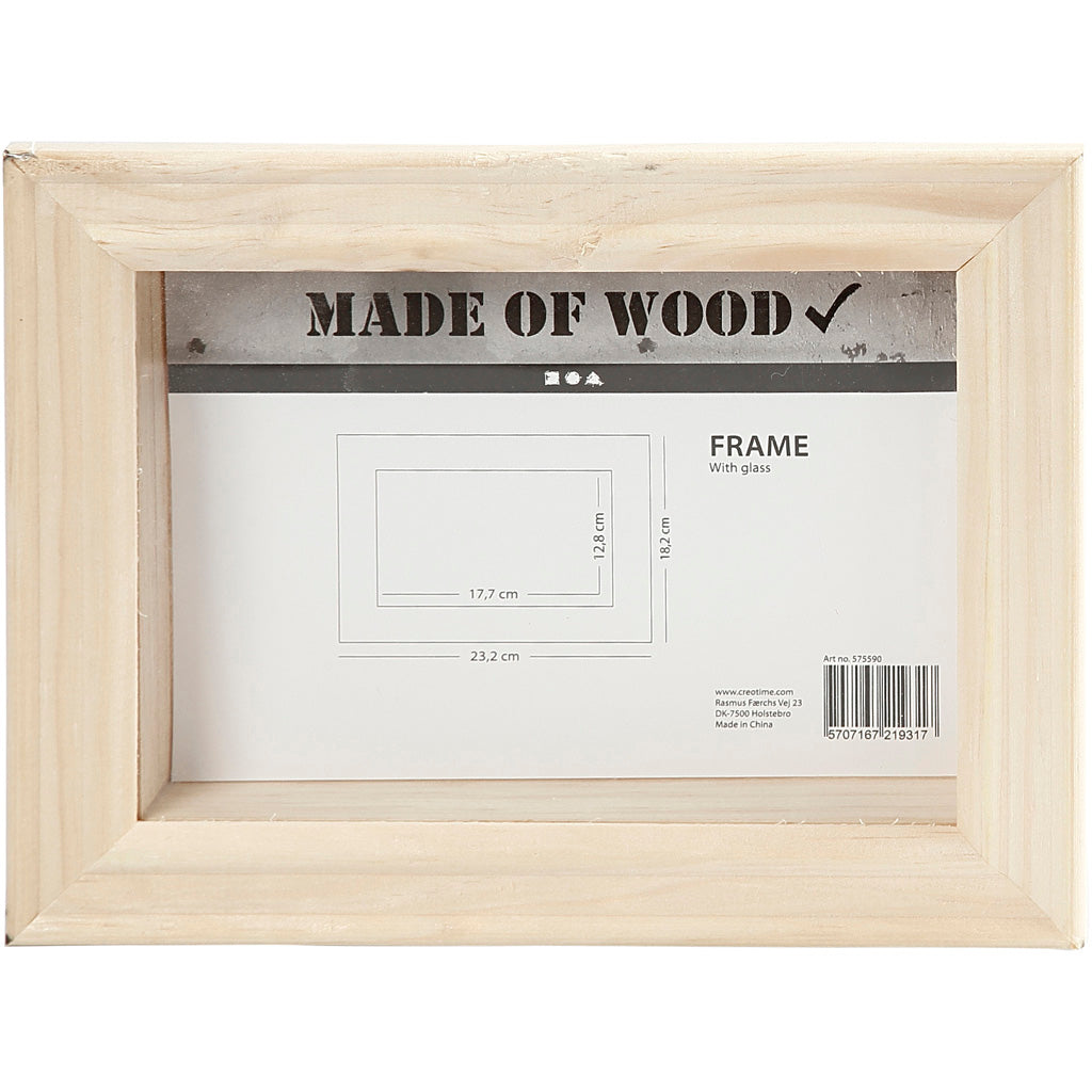 3D Frame , D. 2,5 cm, size 18,2x23,2 cm, 1 pc