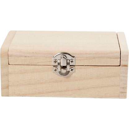 Jewellery Box, H: 4.5 cm, L: 11.5 cm, W: 7,5 cm, 1 pc