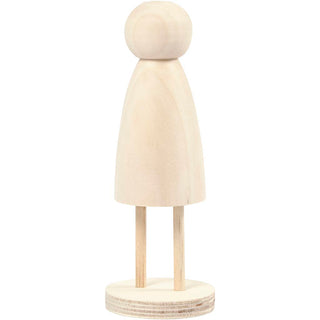 Figure, H: 13,8 cm, dia. 5 cm, 1 pc