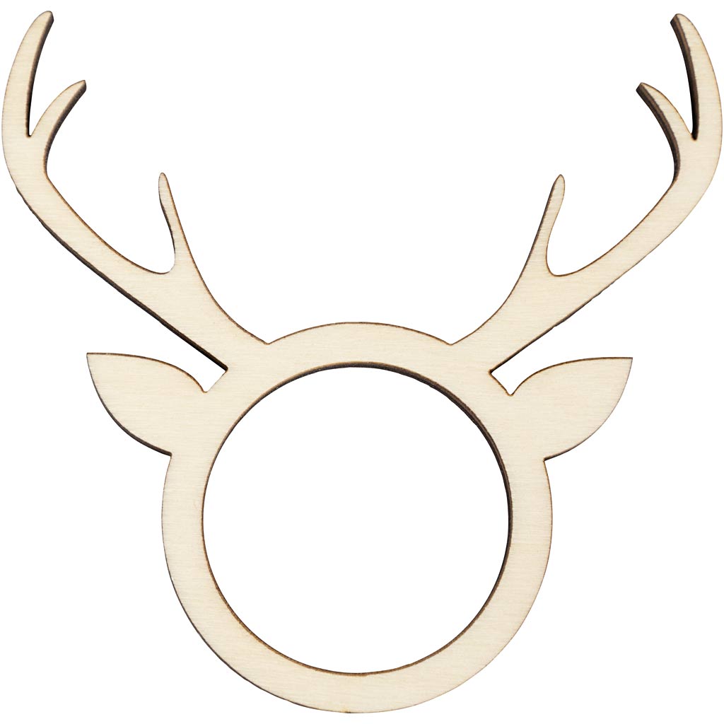 Napkin ring, H: 8 cm, D. 5 mm, dia. 4,5 cm, hole size 3,5 cm, 4 pc/ 1 pack