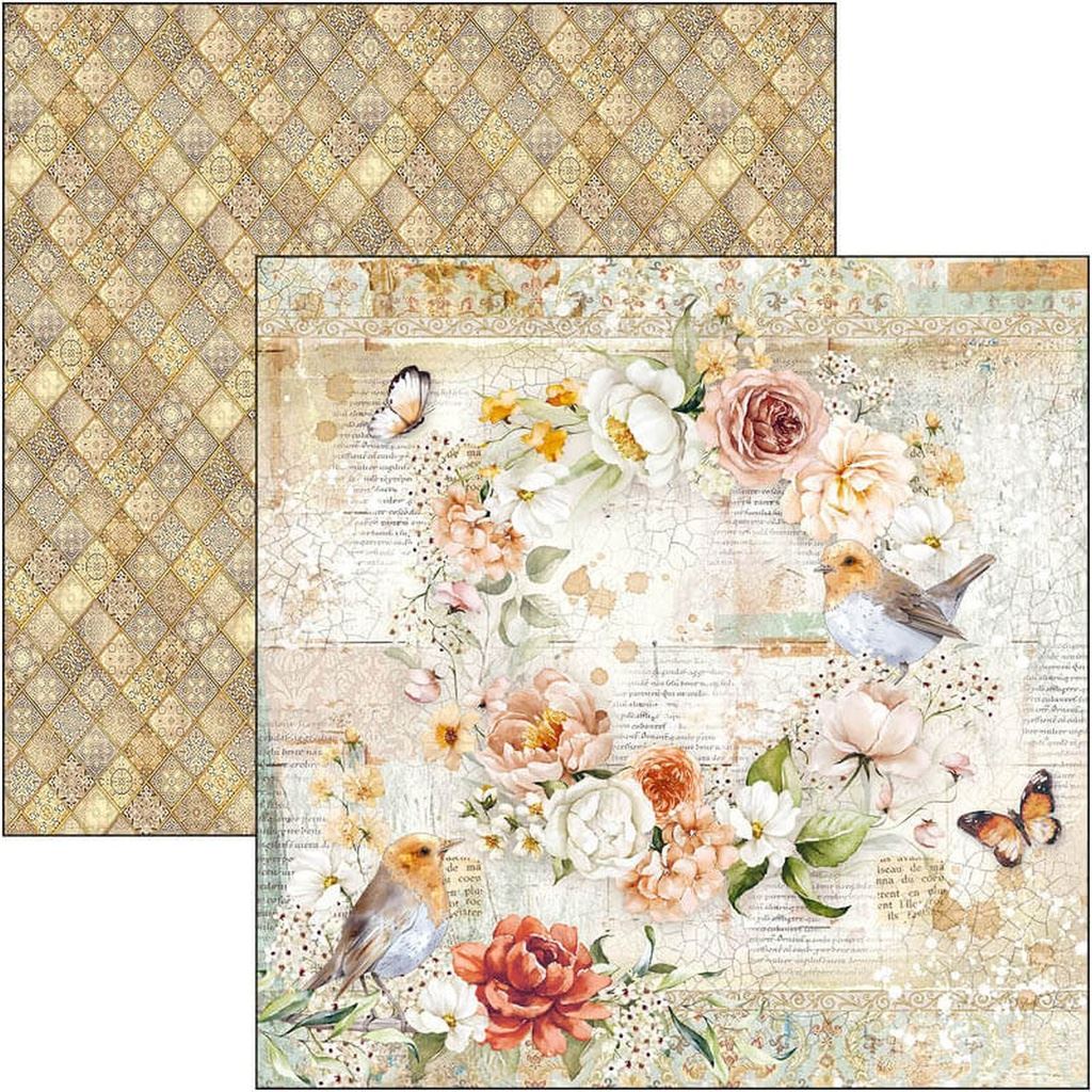 Ciao Bella 8" x 8" Paper Pad  Reign of Grace