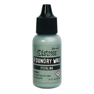 Tim Holtz Distress Foundry Wax Kit - Sterling/Statue