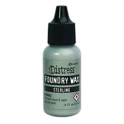 Tim Holtz Distress Foundry Wax Kit - Sterling/Statue