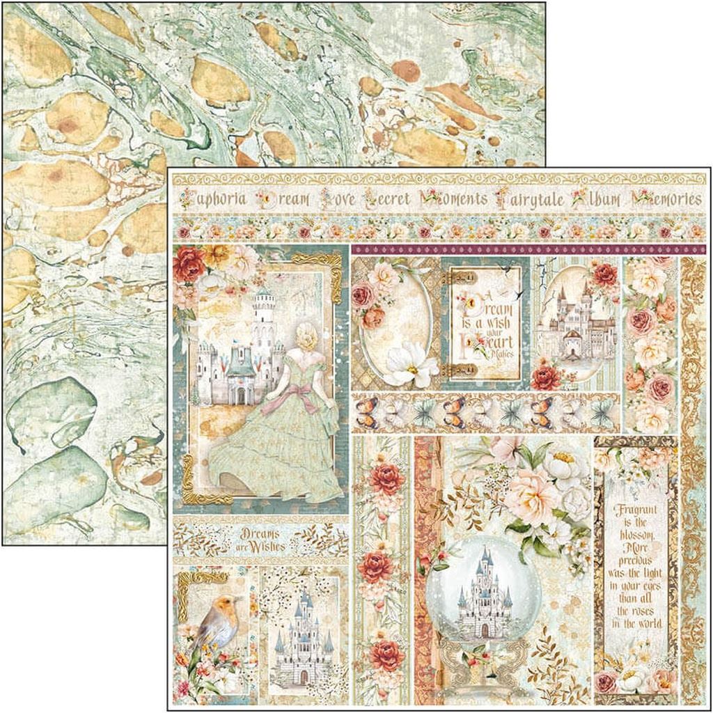 Ciao Bella 8" x 8" Paper Pad  Reign of Grace