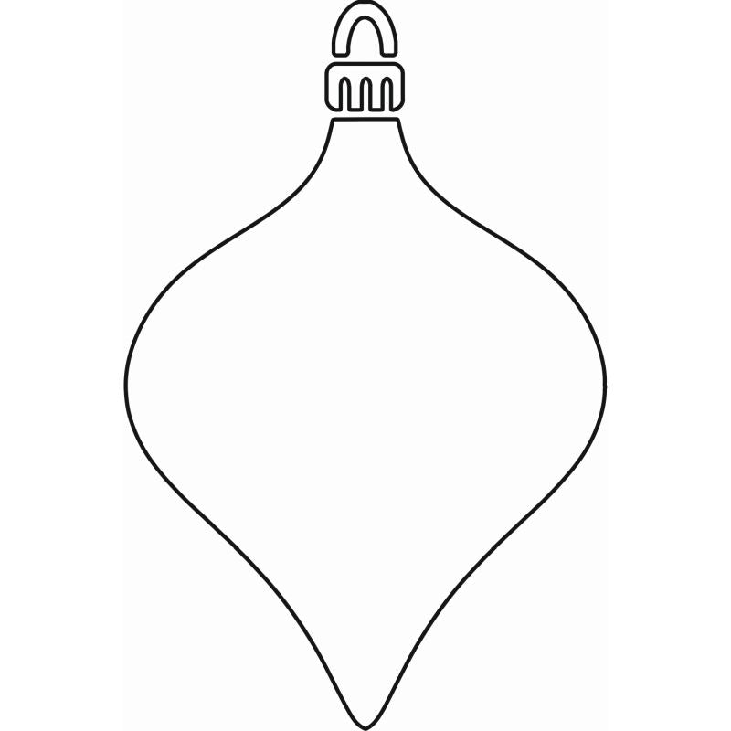 Pointy Bauble Majemask Stencil