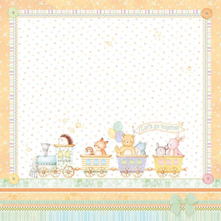Ciao Bella My Tiny World 12inc x 12inc Paper Pad