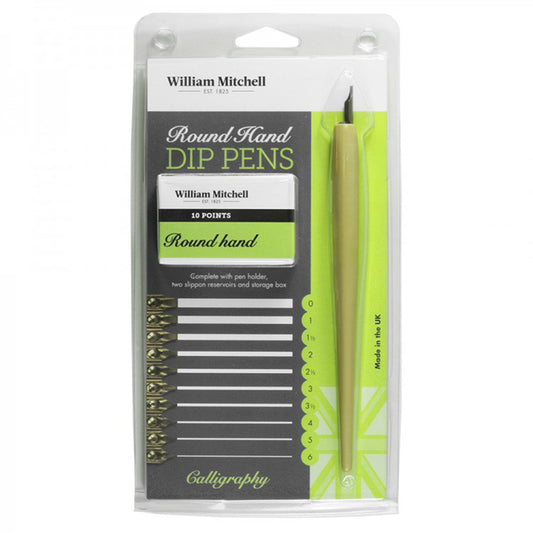 William Mitchell - Round Hand Assorted Pens No.10
