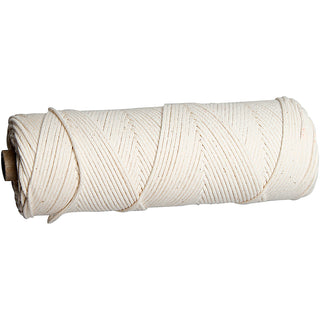 Wick for Beeswax Sheets, For use with candles made from beeswax plates, no. 3, thickness 2-3 mm, 100 g, 80 m/ 1 roll