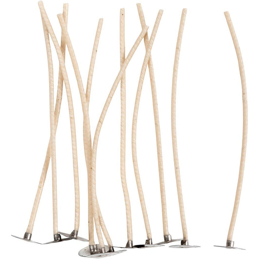 Cotton Candle Wicks for Containers – 10 Pack