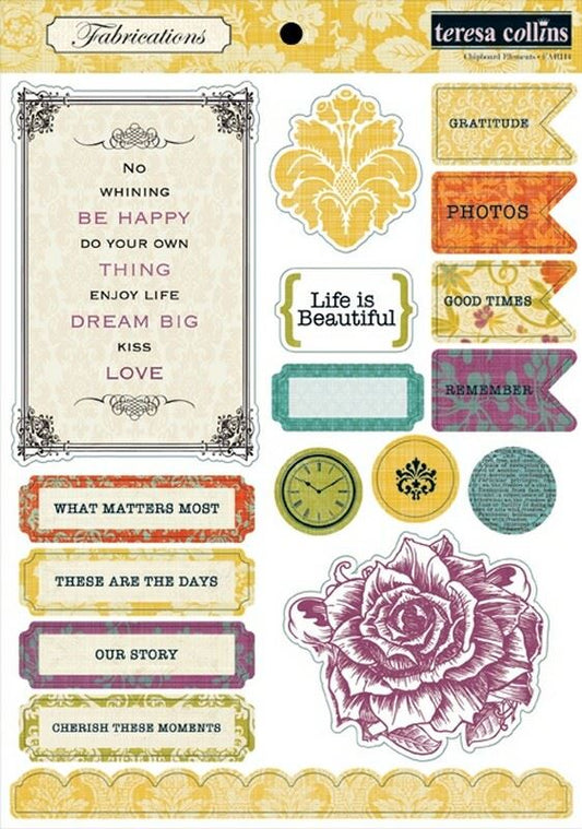 FC Die Cut Sheet Sold in Packs