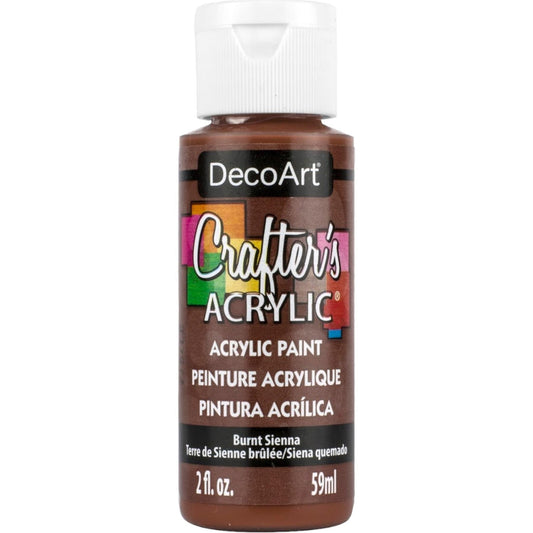 DecoArt Burnt Sienna Crafters Acrylic 2oz