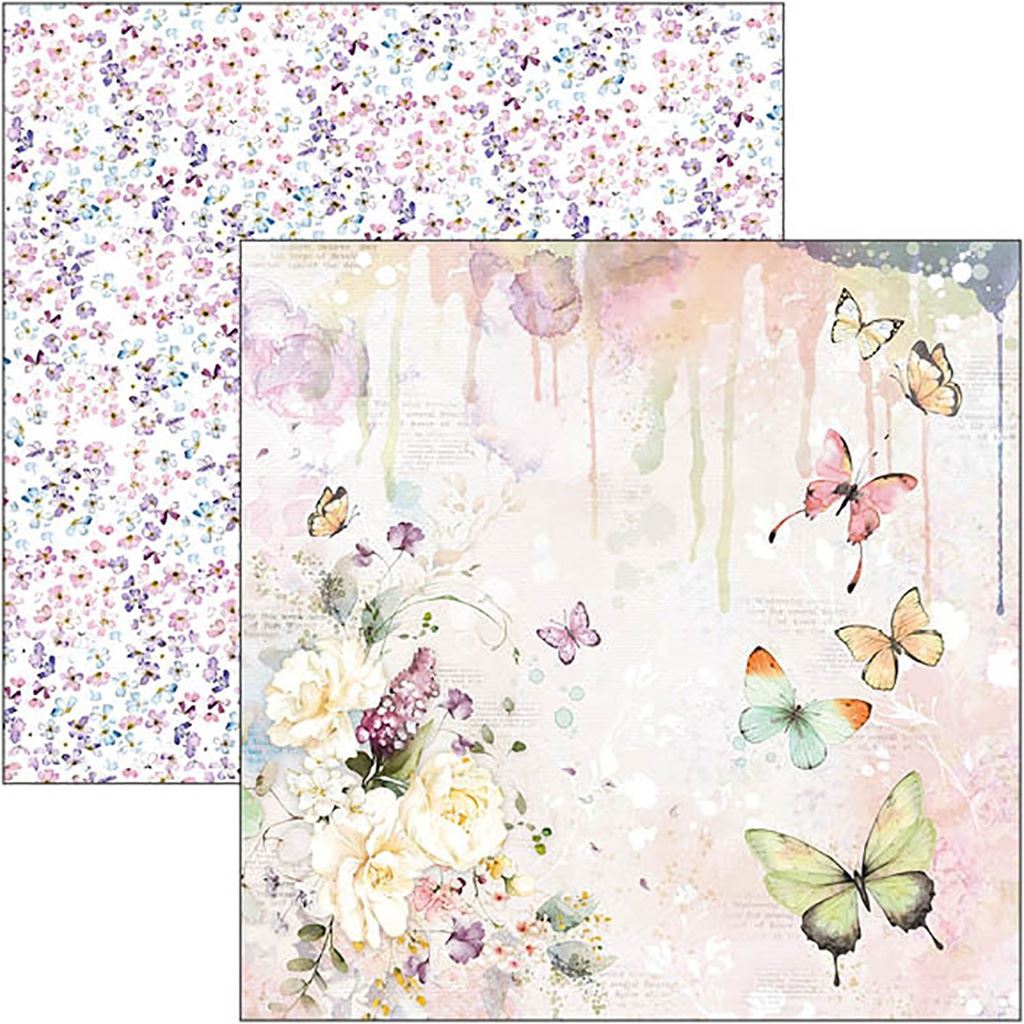 Ciao Bella Blooming 12inc x 12inc Paper Pad