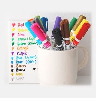 DecoArt Glass Marker - brights - 6 Pack