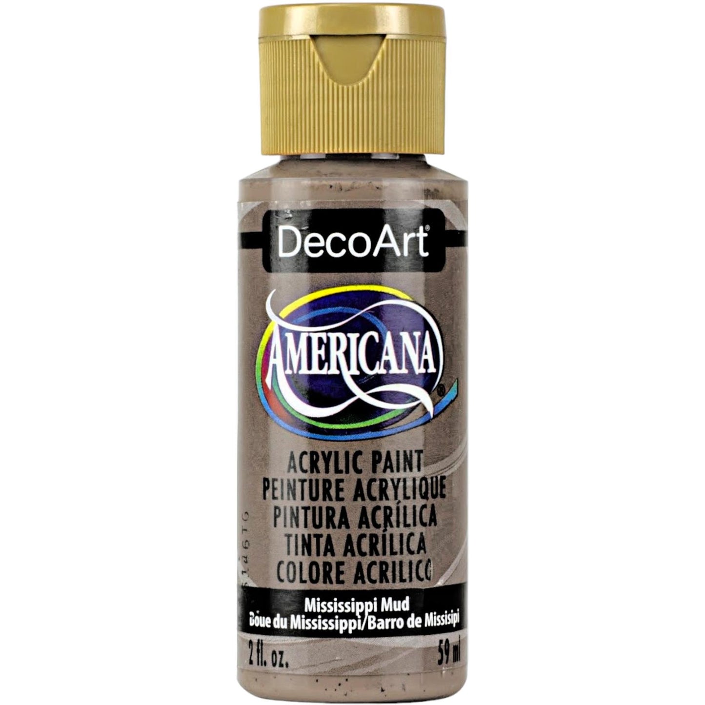 DecoArt Mississippi Mud Americana Acrylic 2oz