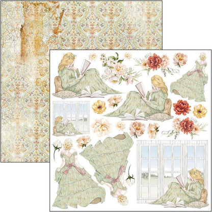 Ciao Bella 6" x 6" Fussy cut pad  Reign of Grace