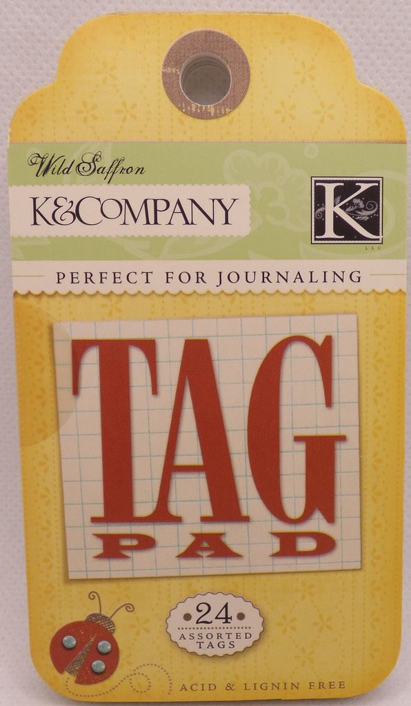 Wild Saffron Tag Pad