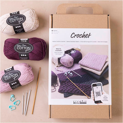 Starter Craft Kit Crochet, 1 pack