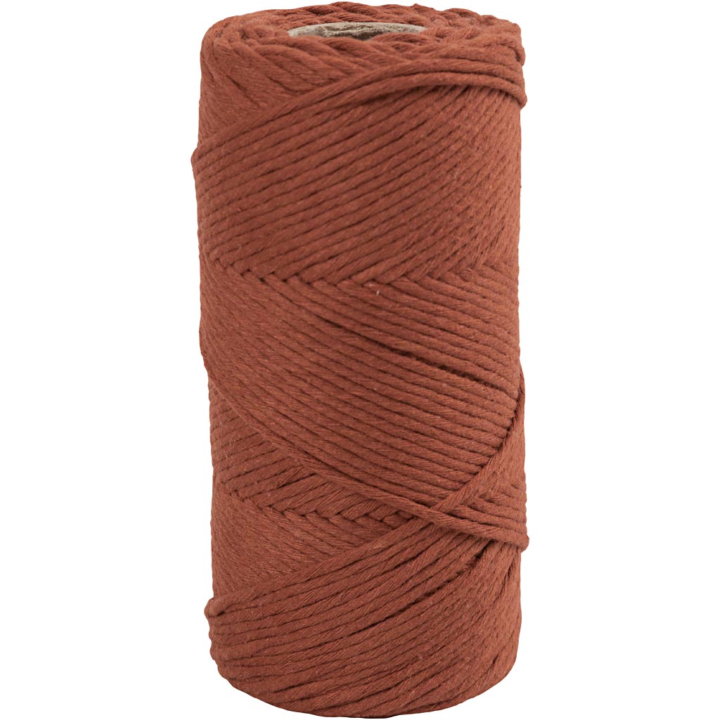Creativ Macrame Cord, L: 198 M, dia. 2 mm