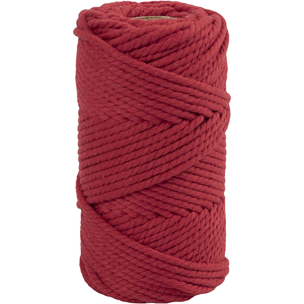 Creativ Macrame Cord, L: 55 M, dia. 4 mm