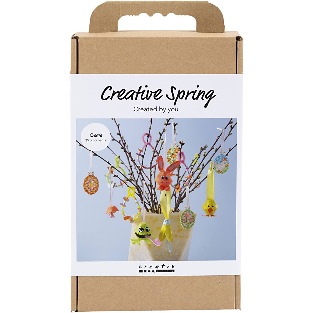 Craft Mix Creative Spring, assorted colours, 1 pack