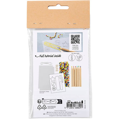 Mini Craft Kit Jewellery, Shrink Plastic Bracelets