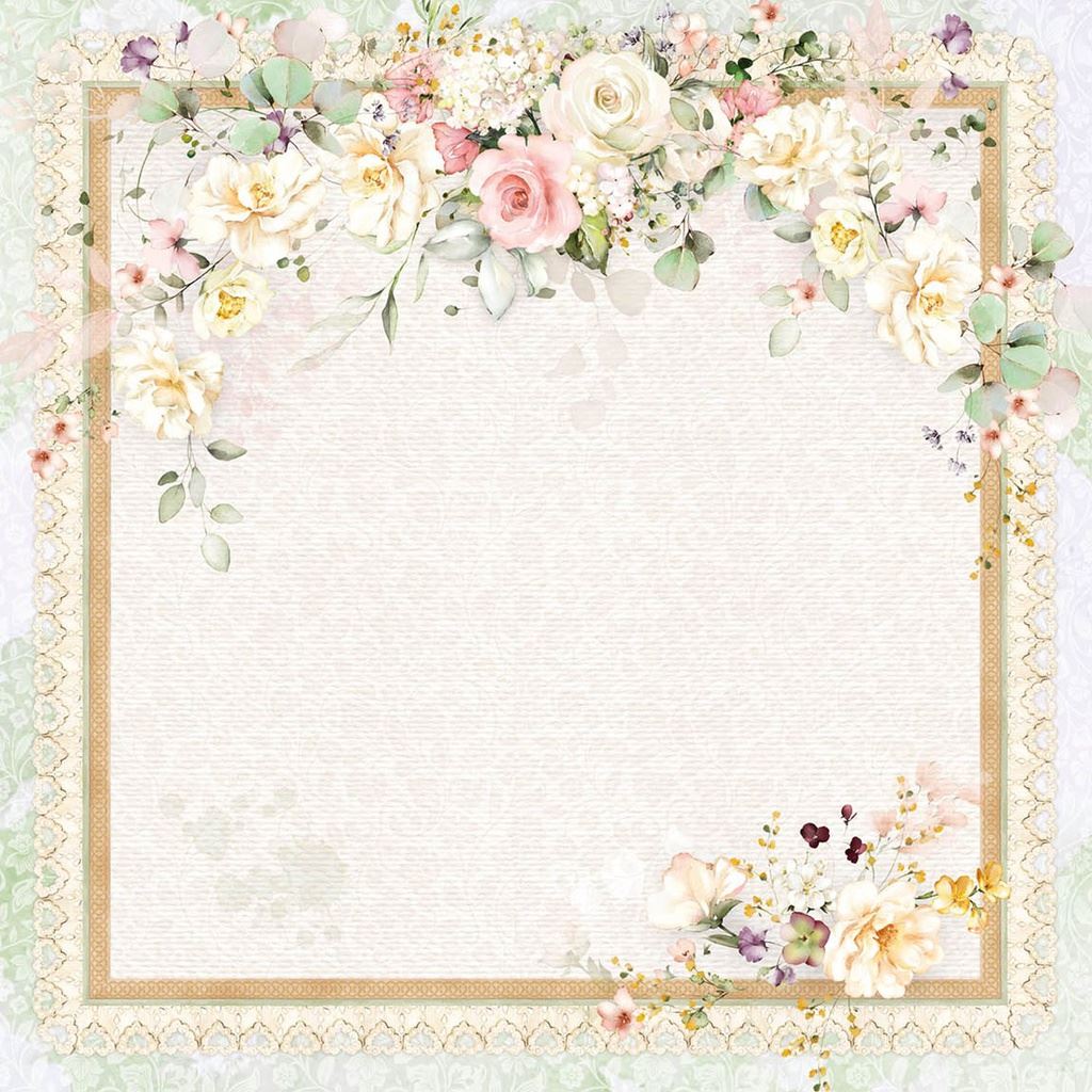 Ciao Bella Blooming 8inc x 8inc Paper Pad
