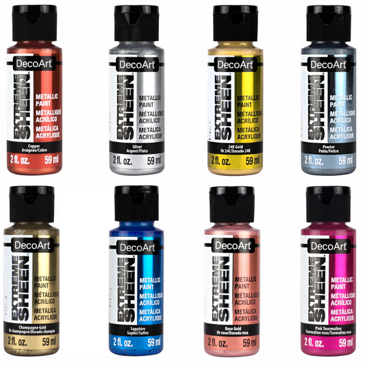 DecoArt Extreme Sheen Acrylic Paint x8 Value Pack