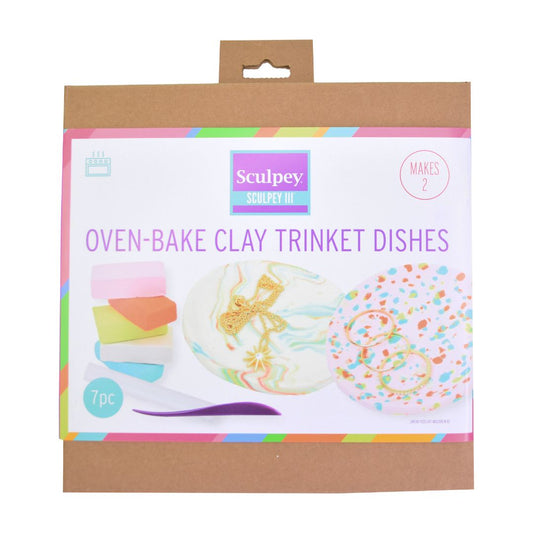 Sculpey III Trinket Dishes Kit
