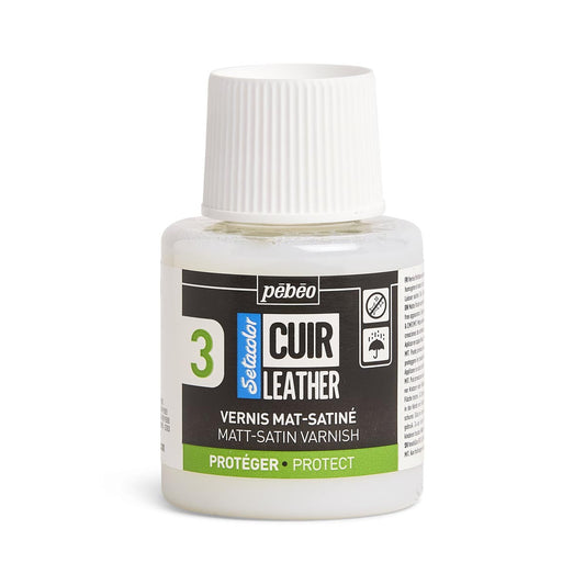 Pebeo Setacolor Leather 110ml - Matt/Satin Varnish