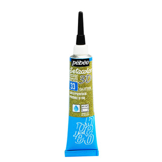Pebeo Setacolour 3D Glitter Effect Paint