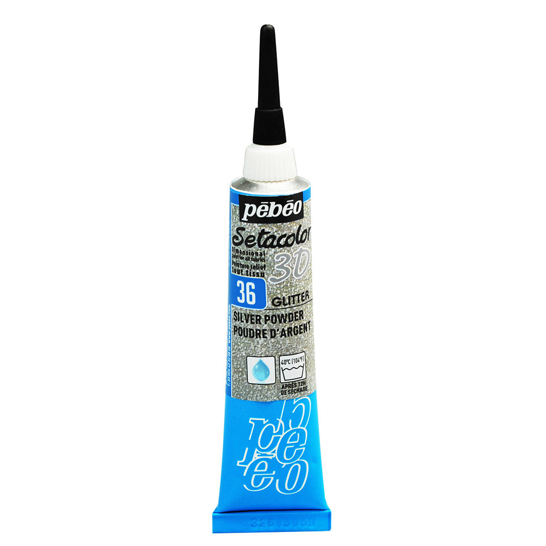 Pebeo Setacolour 3D Glitter Effect Paint
