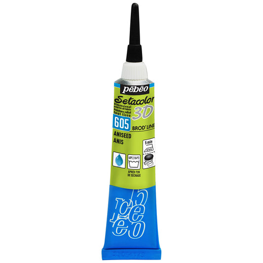 Pebeo Setacolour 3D Brod'Line Effect Paint
