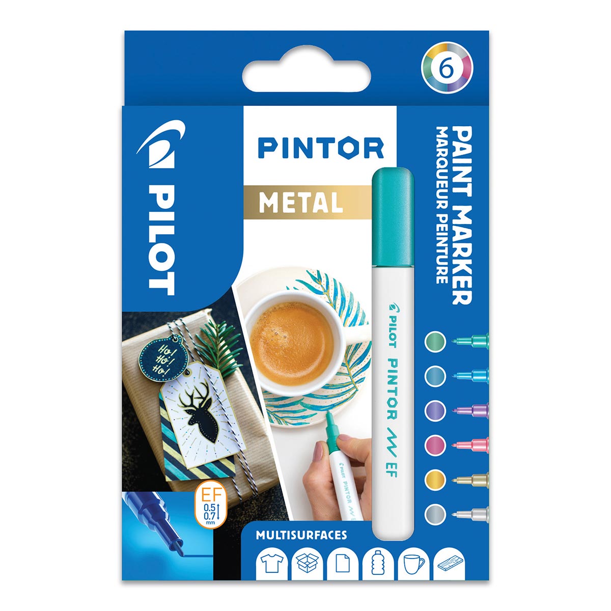 Pintor Extra Fine Tip Paint Marker Packs