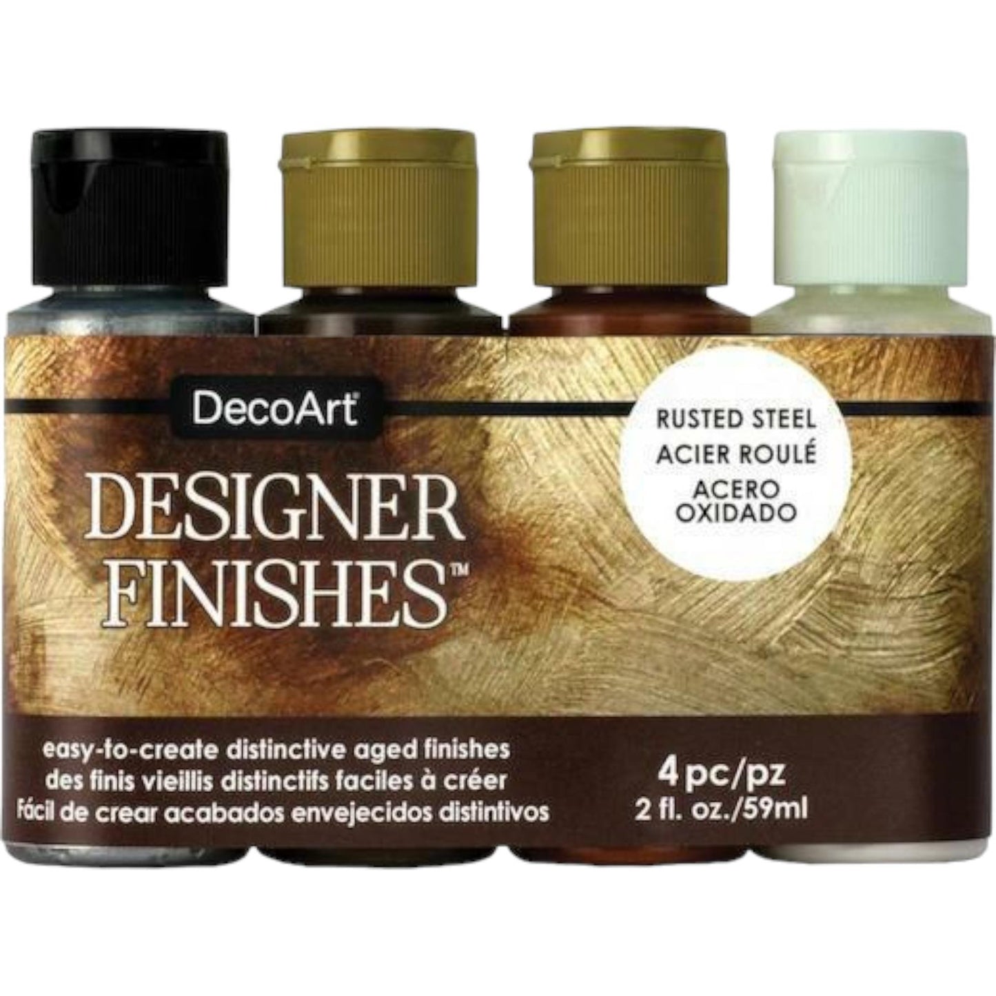 DecoArt Rusted Steel Designer Finishes 4