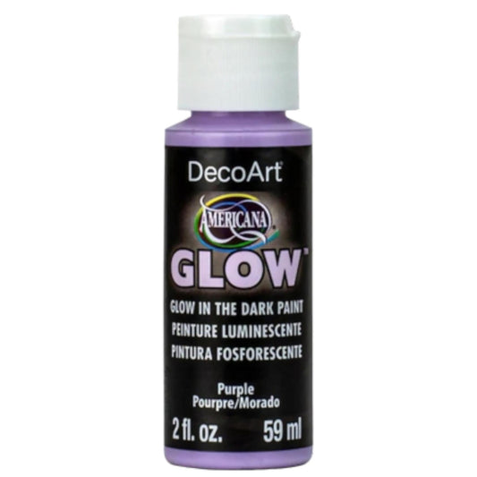DecoArt Glow Purple SoSoft Glow-in-the-Dark